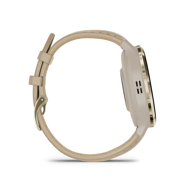 Venu 3S Soft Gold urkrans fra Garmin 010-02785-55