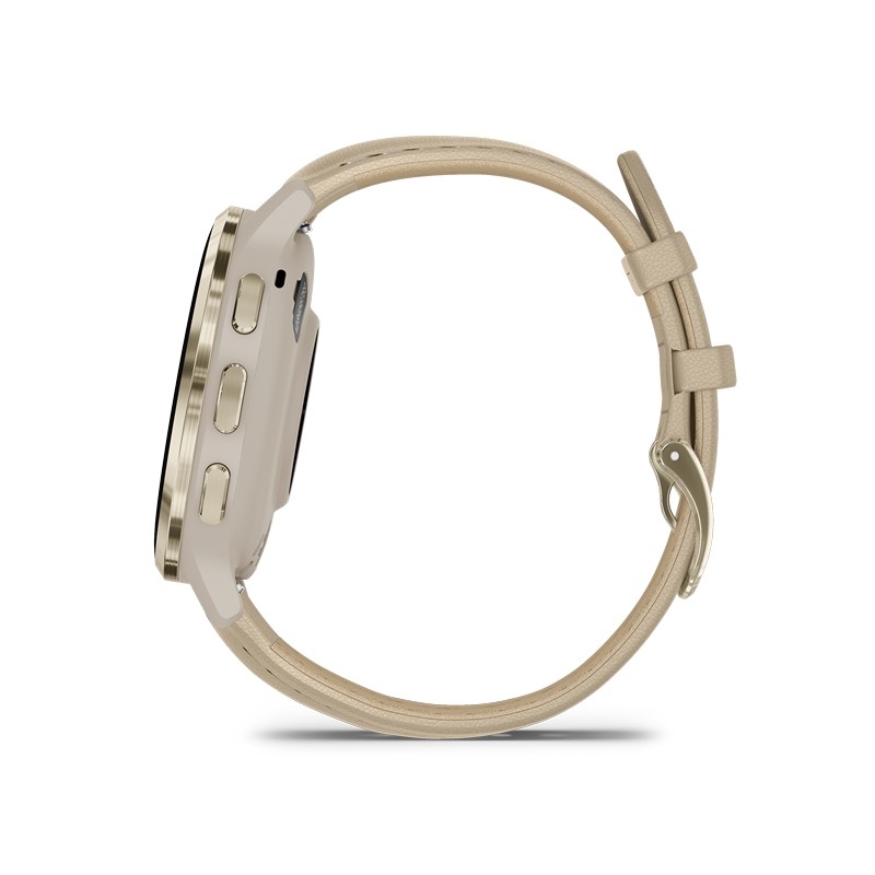 Venu 3S Soft Gold urkrans fra Garmin 010-02785-55 3