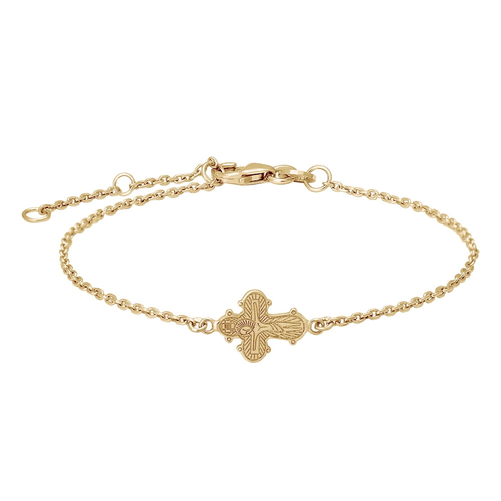 Siersbøl Dagmar kors armbånd i 9 kt guld 80170000300
