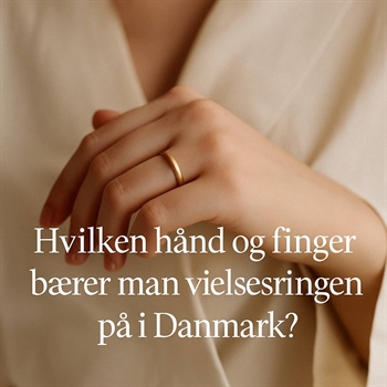 Hvilken hånd skal man have vielsesring på?