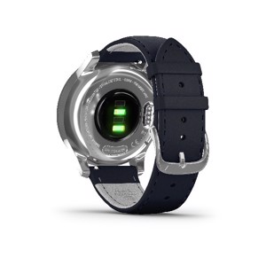 Garmin - Vivomove Luxe, WW smart ur med læder rem