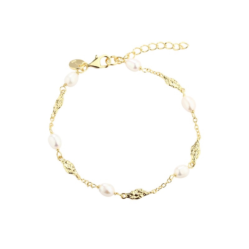  Aqua Dulce - Milena Bracelet i forgyldt sterlingsølv