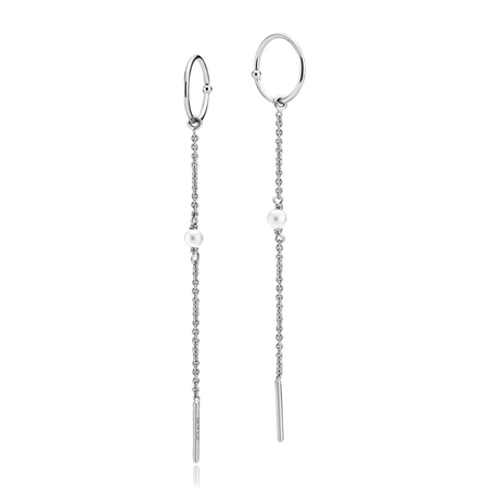 Sistie - YoungOne perle øreringe i sølv med perle