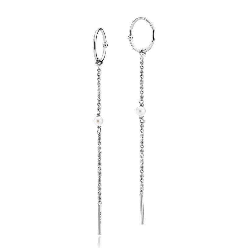 Sistie - YoungOne perle øreringe i sølv med perle